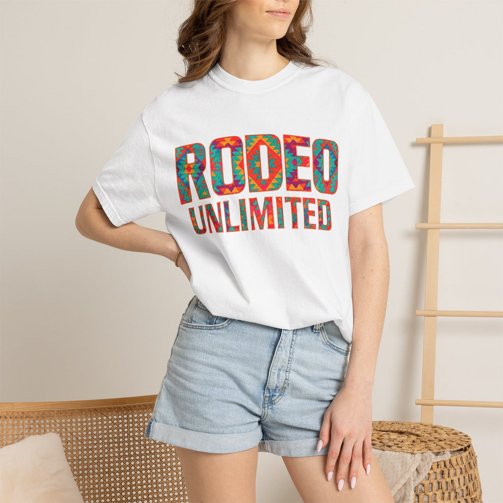 Rodeo Unlimited Adult Tee - Aztec (Comfort Colors)