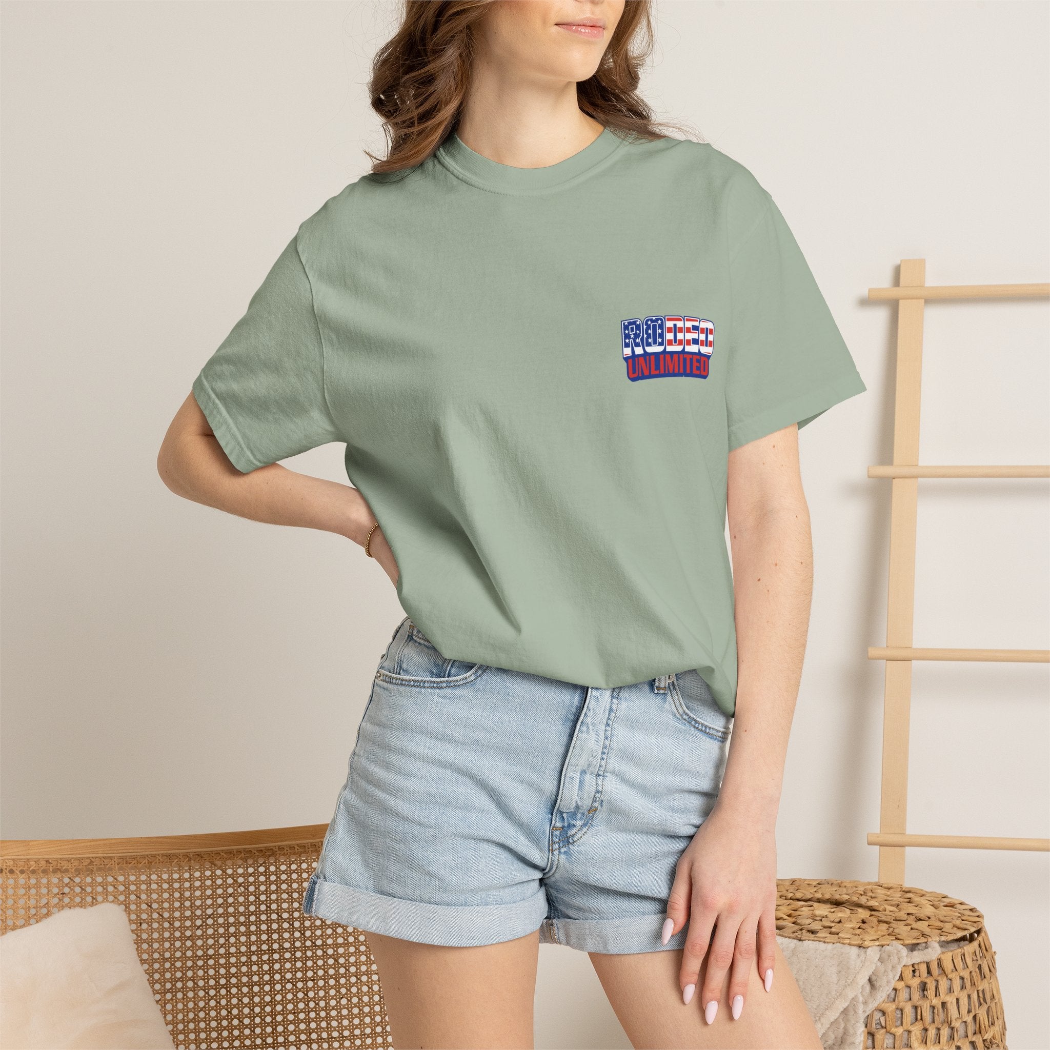 Rodeo Unlimited Bull Adult Tee (Comfort Colors)