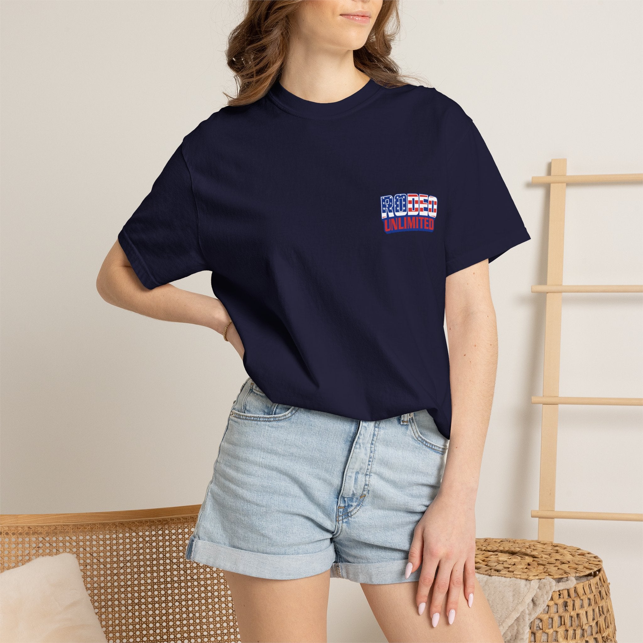 Rodeo Unlimited Bull Adult Tee (Comfort Colors)