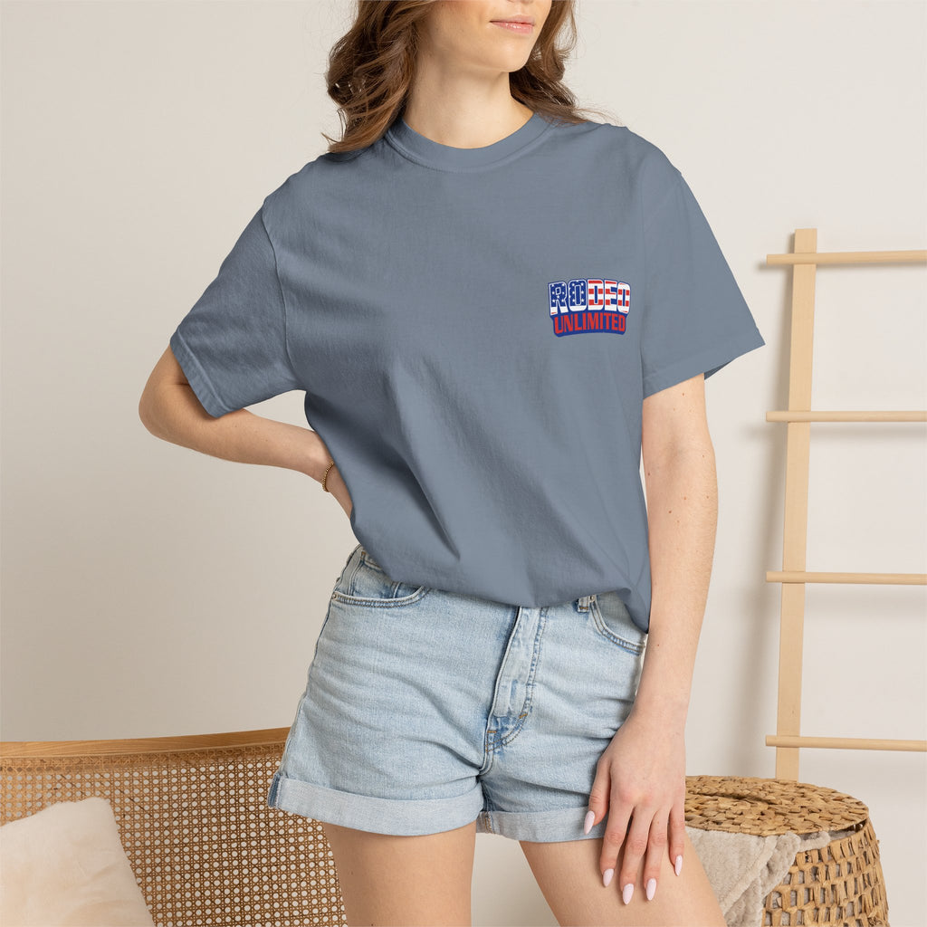 Rodeo Unlimited Bull Adult Tee (Comfort Colors)