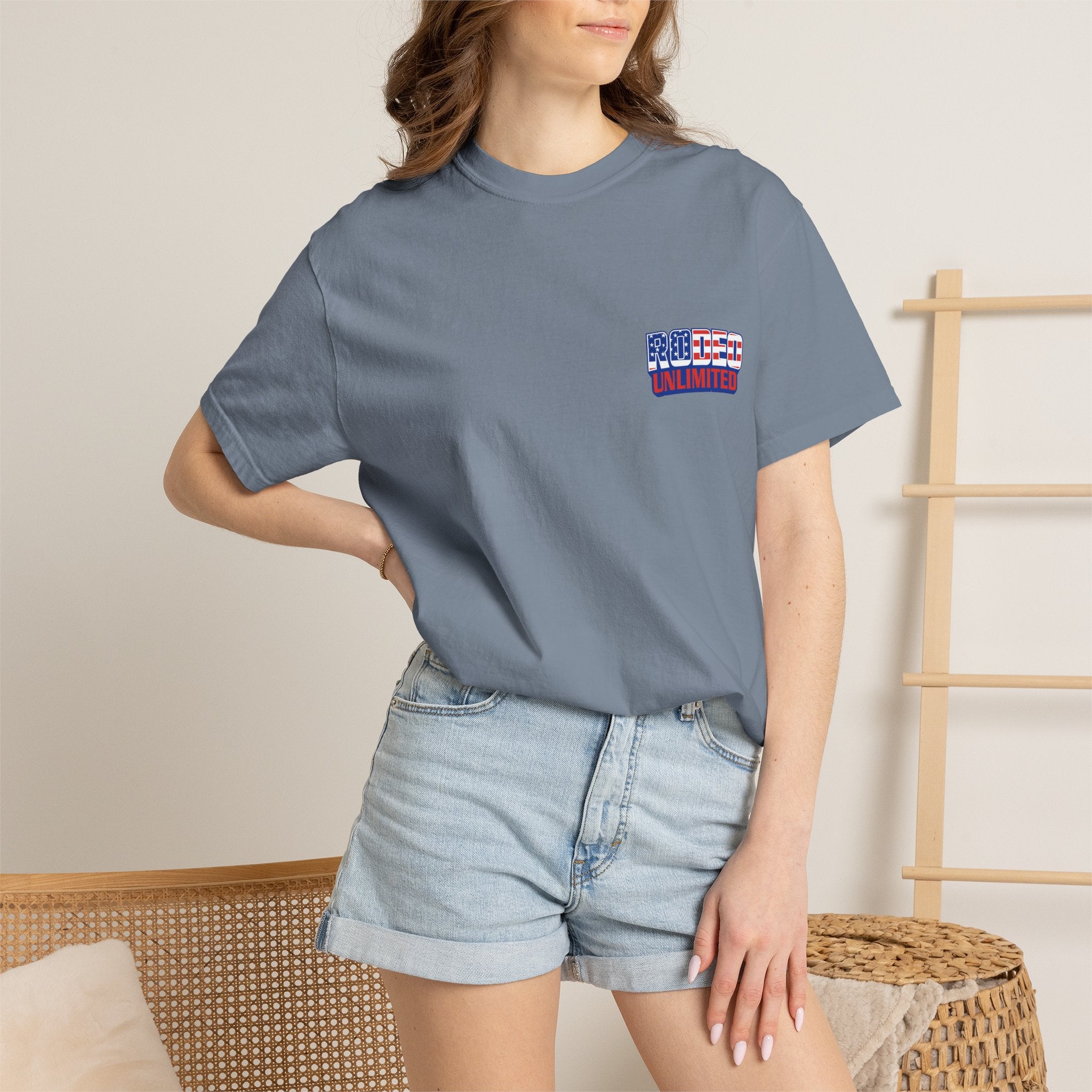 Rodeo Unlimited Bull Adult Tee (Comfort Colors)