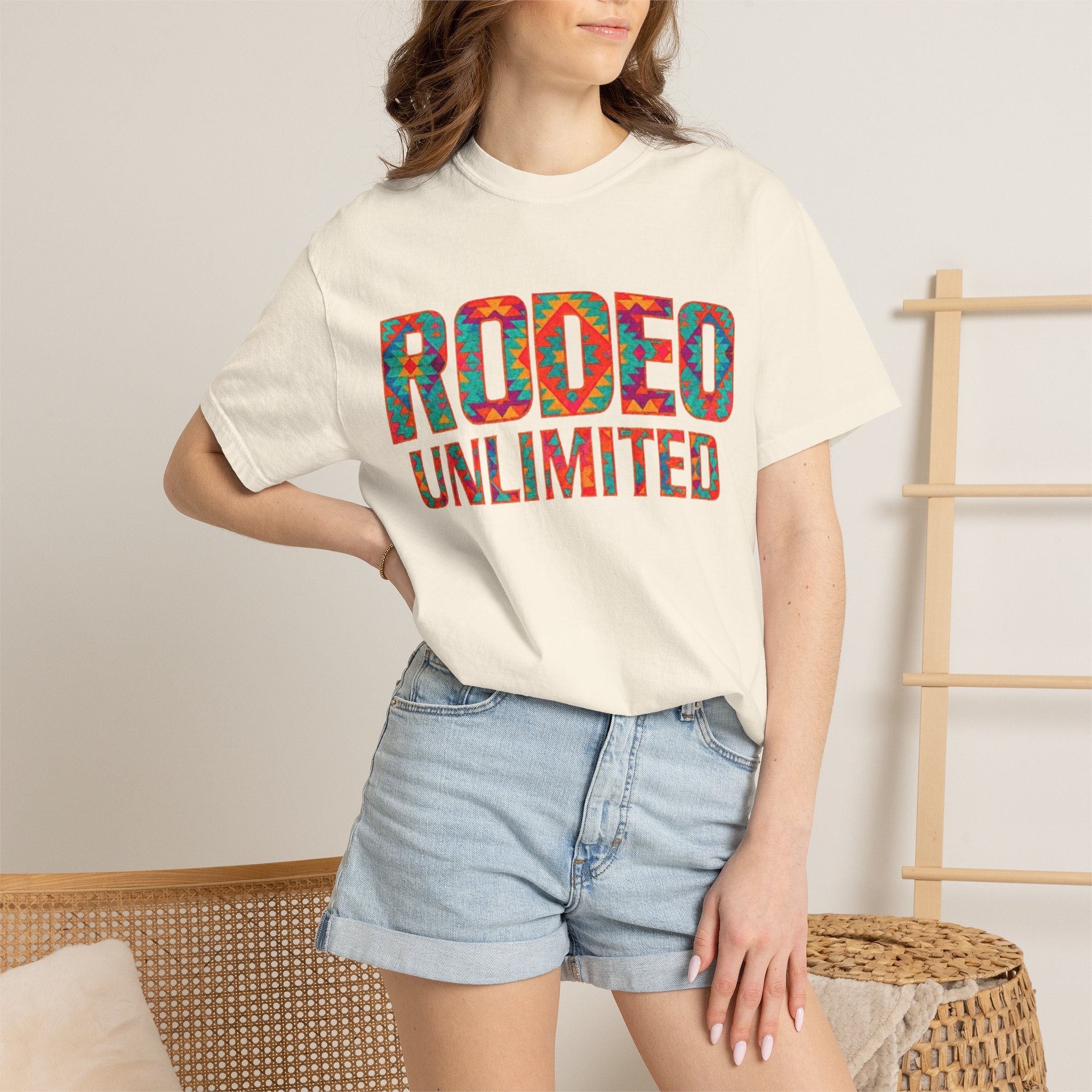 Rodeo Unlimited Adult Tee - Aztec (Comfort Colors)