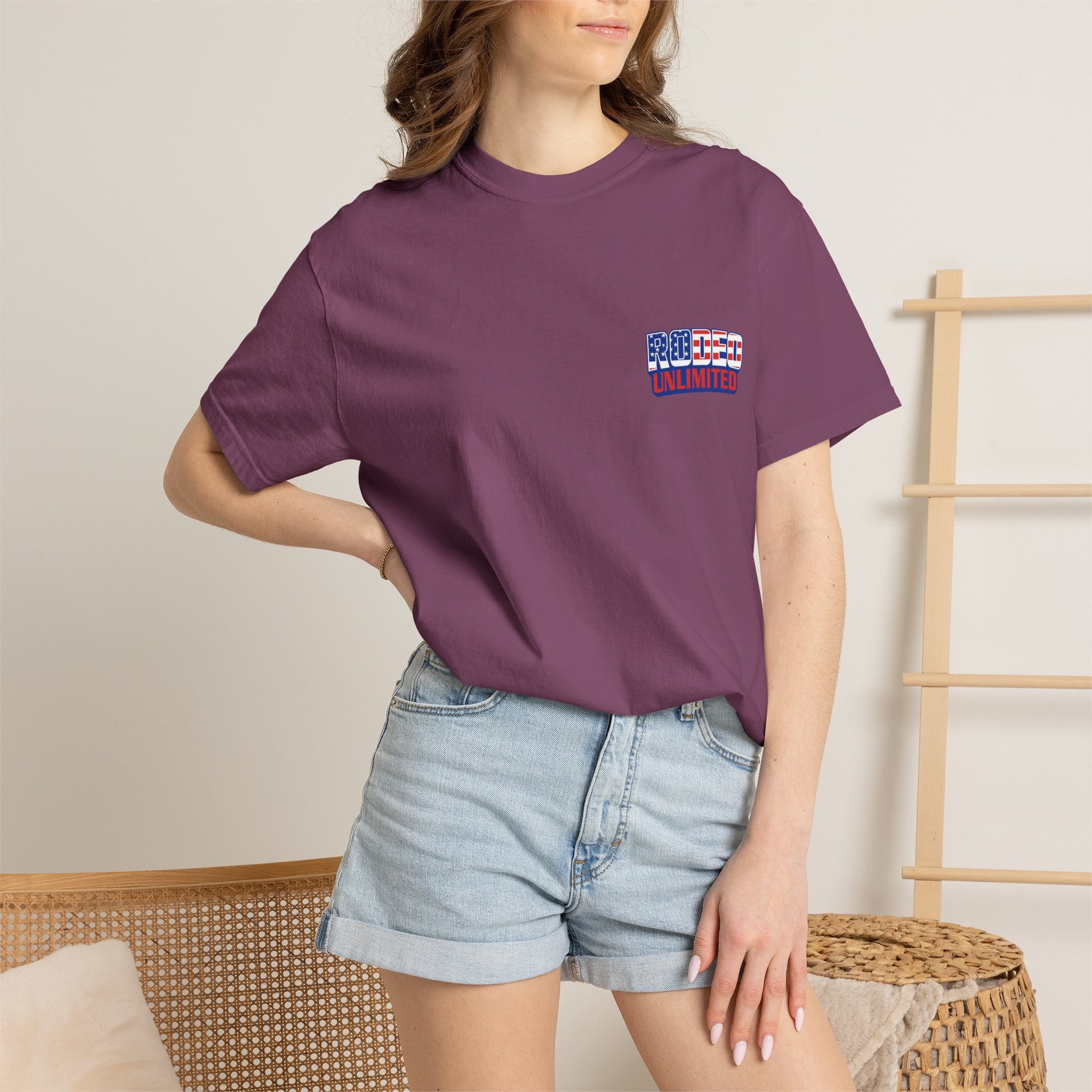Rodeo Unlimited Bull Adult Tee (Comfort Colors)