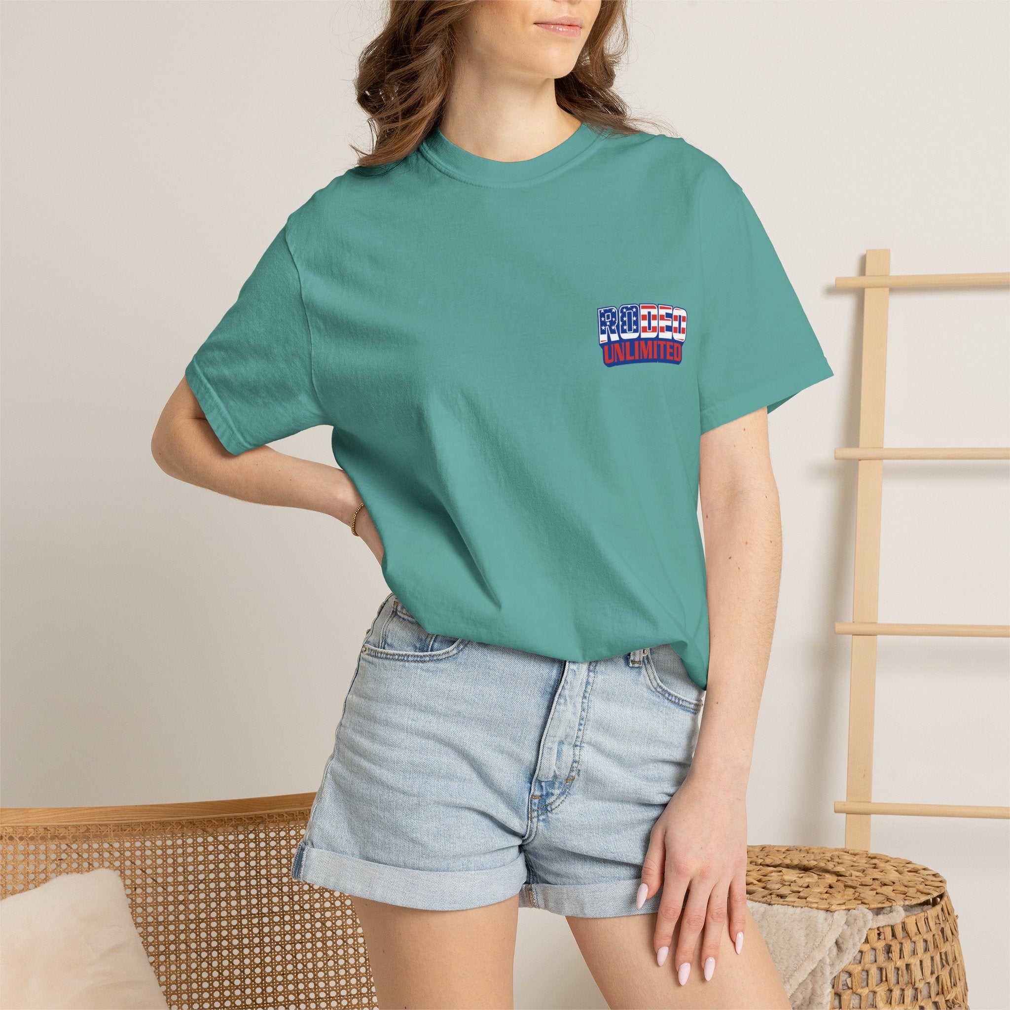 Rodeo Unlimited Bull Adult Tee (Comfort Colors)