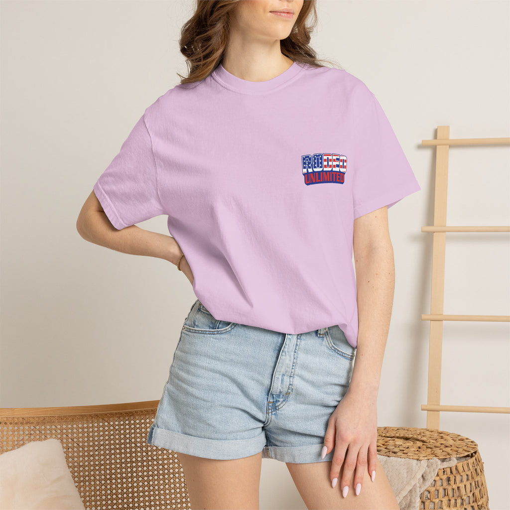 Rodeo Unlimited Bull Adult Tee (Comfort Colors)