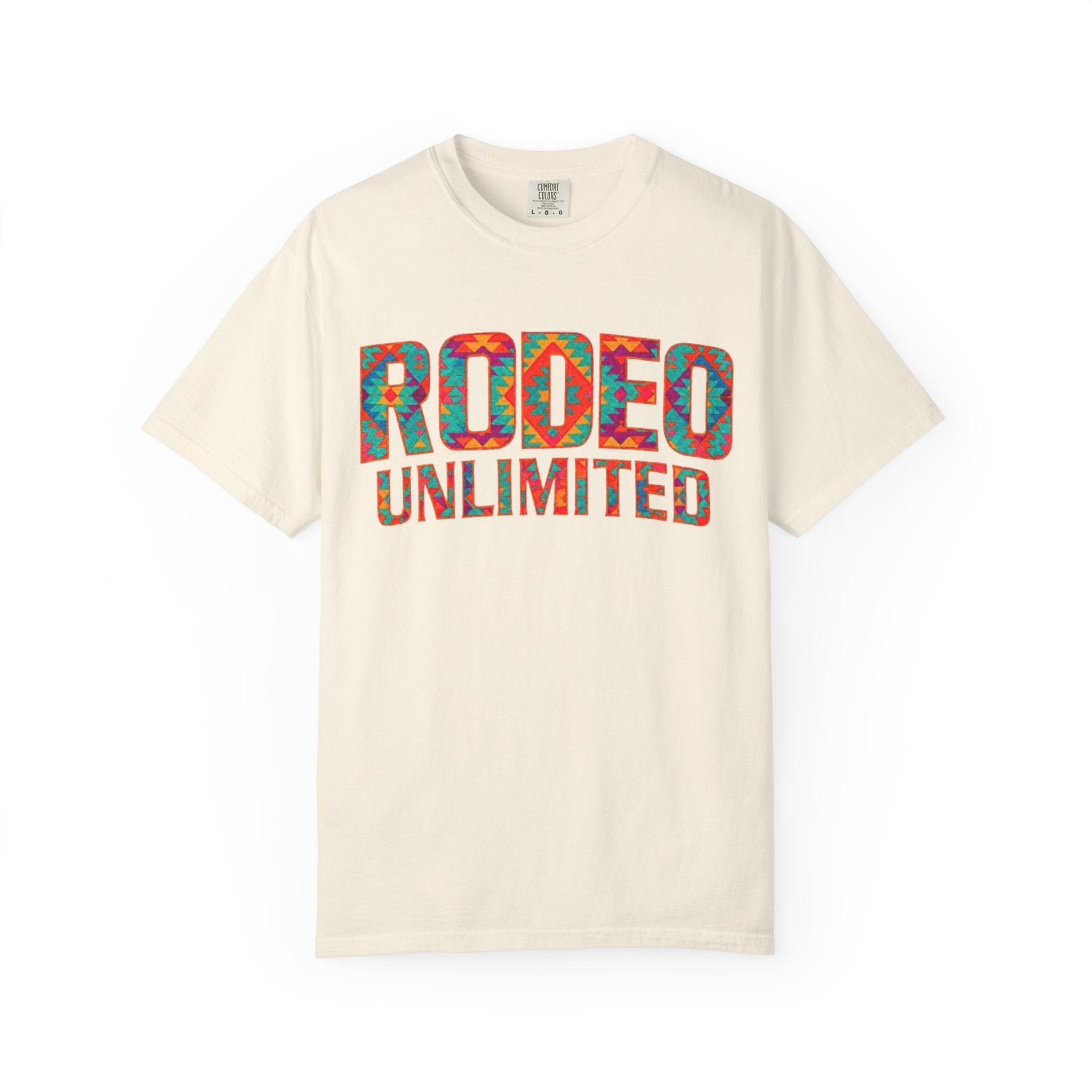 Rodeo Unlimited Adult Tee - Aztec (Comfort Colors)