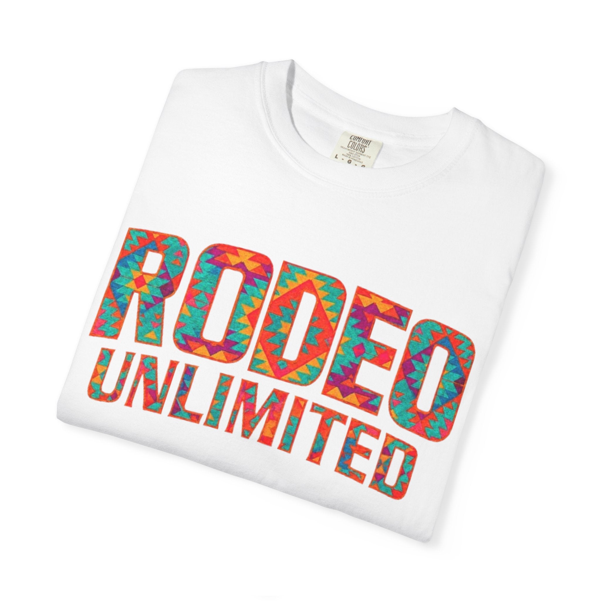 Rodeo Unlimited Adult Tee - Aztec (Comfort Colors)