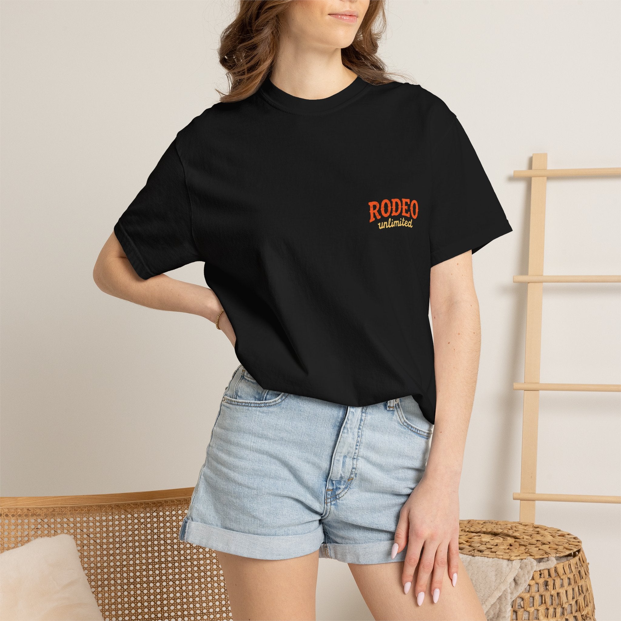 Rodeo Monkey Adult Tee (Comfort Colors)