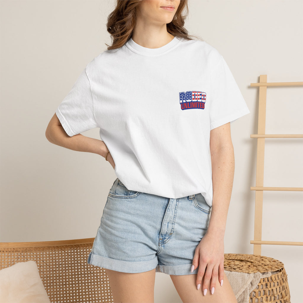 Rodeo Unlimited Bull Adult Tee (Comfort Colors)