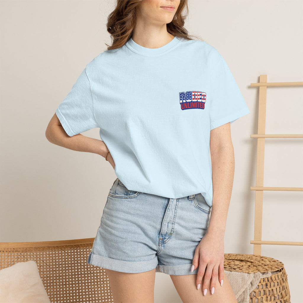 Rodeo Unlimited Bull Adult Tee (Comfort Colors)