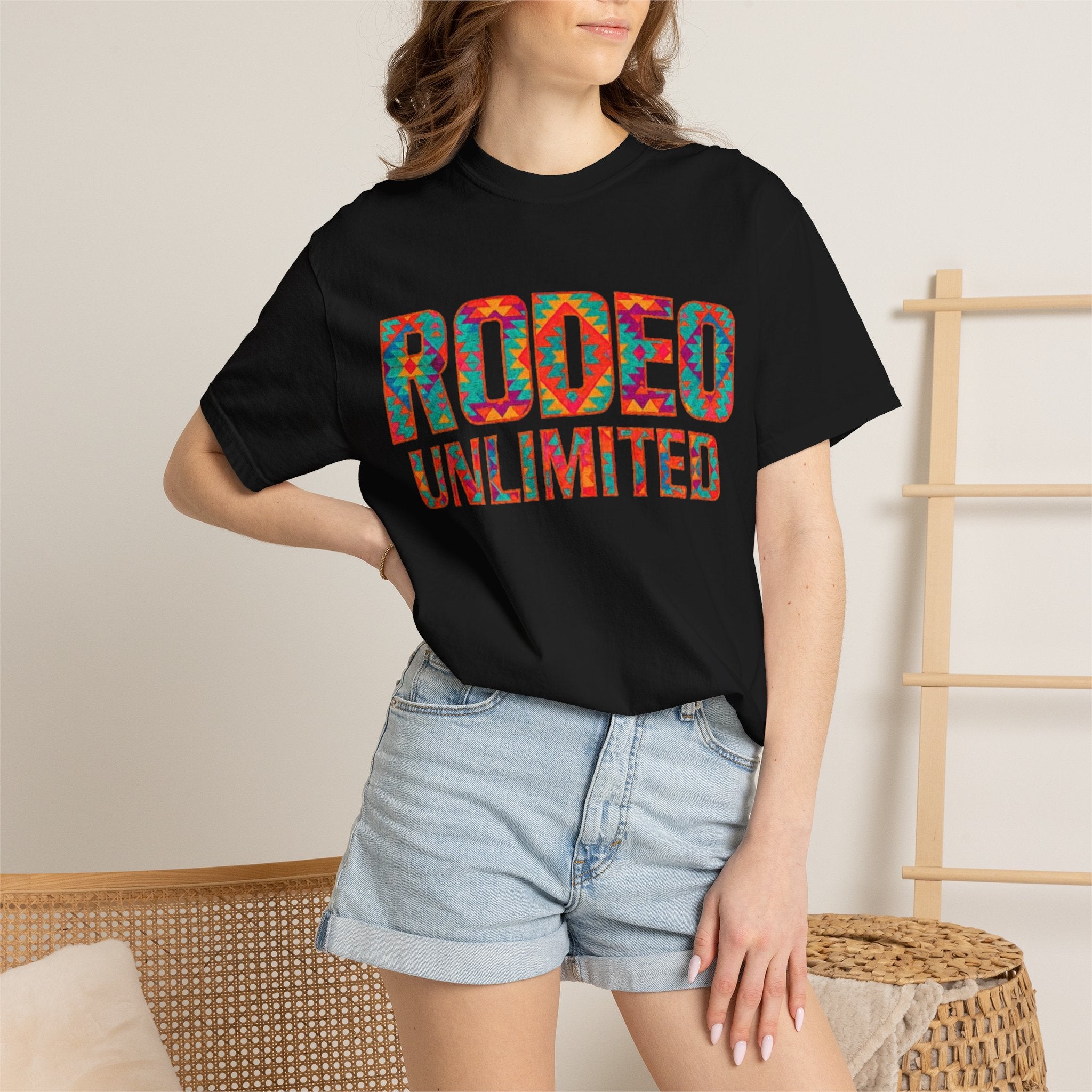 Rodeo Unlimited Adult Tee - Aztec (Comfort Colors)